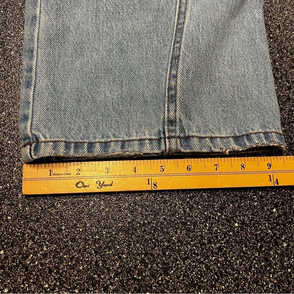NWT Future Collective Women’s Mid Rise Wide Leg Jeans, Relaxed Jean Size 0 - Picture 9 of 14